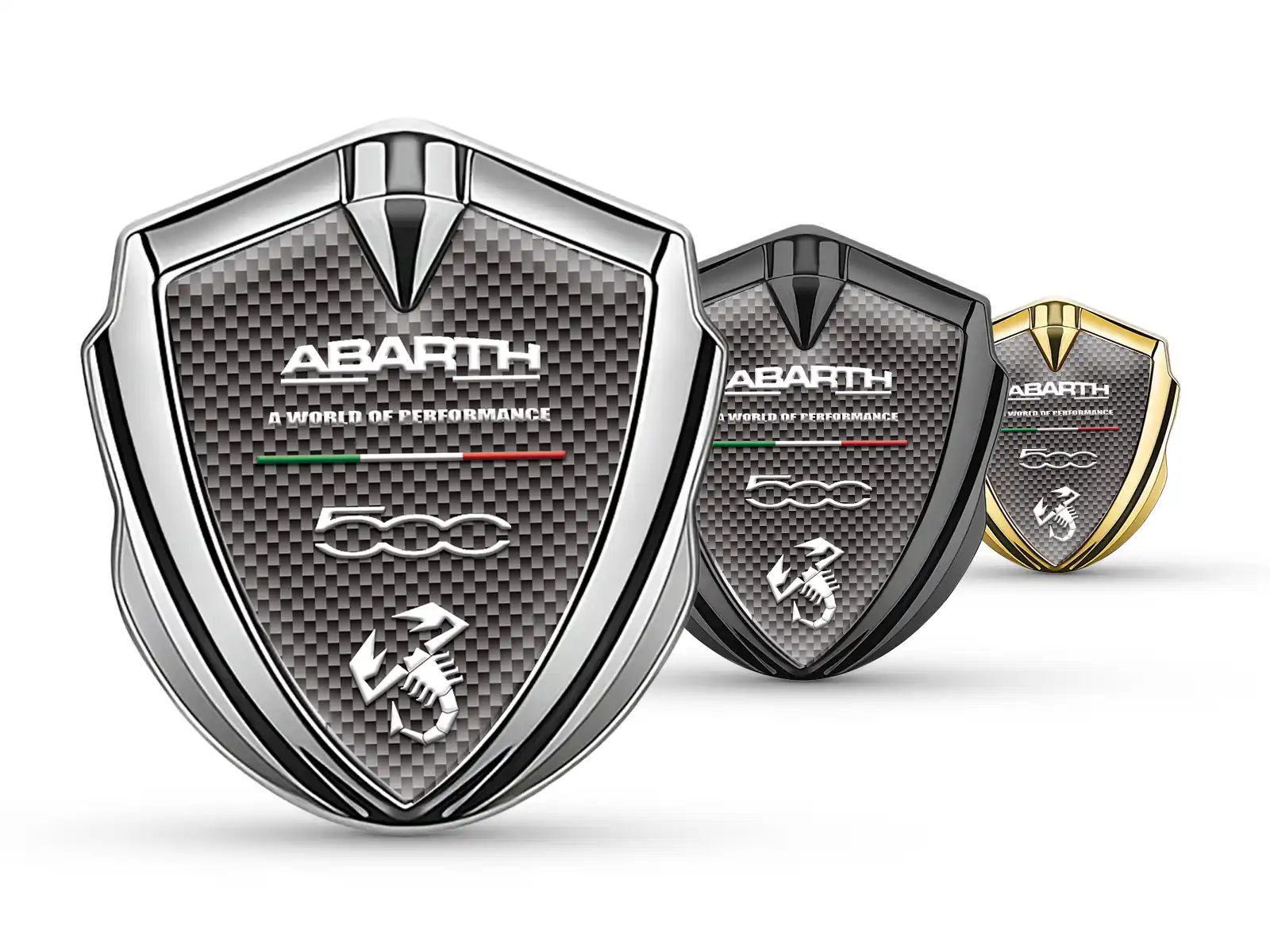 Fiat Abarth Abzeichen Selbstklebend Robuste Standard Größe